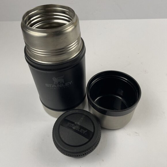 STANLEY CLASSIC LEGENDARY FOOD JAR 24oz Black Wide Mouth Stainless Steel - Picture 11 of 14